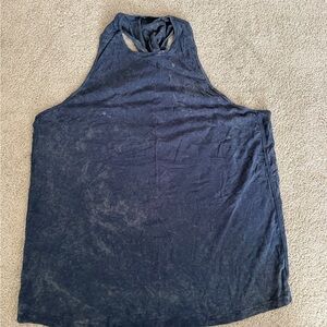 lululemon athletica Navy High-Neck Workout Tank